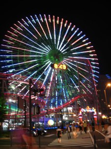 Ferris wheel or dinner?